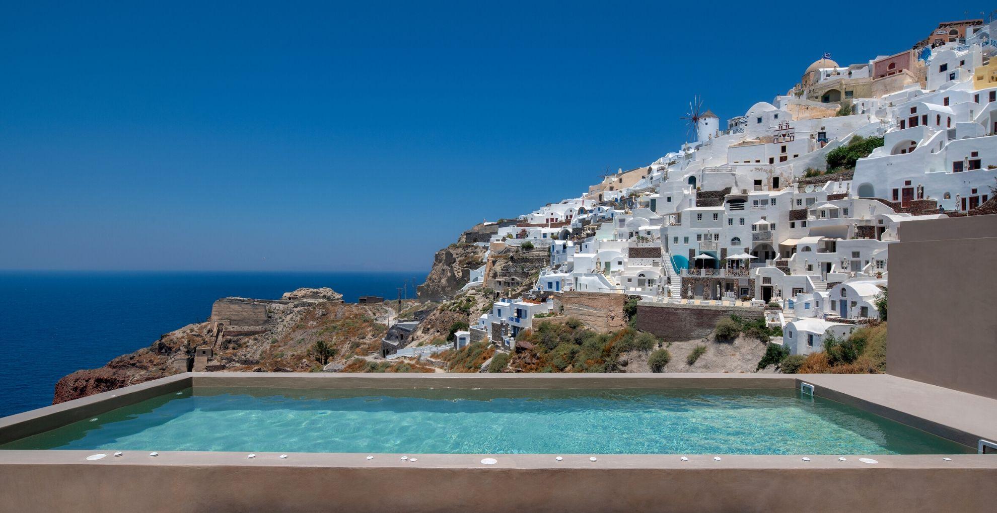 Old Castle Oia Villa Exterior photo