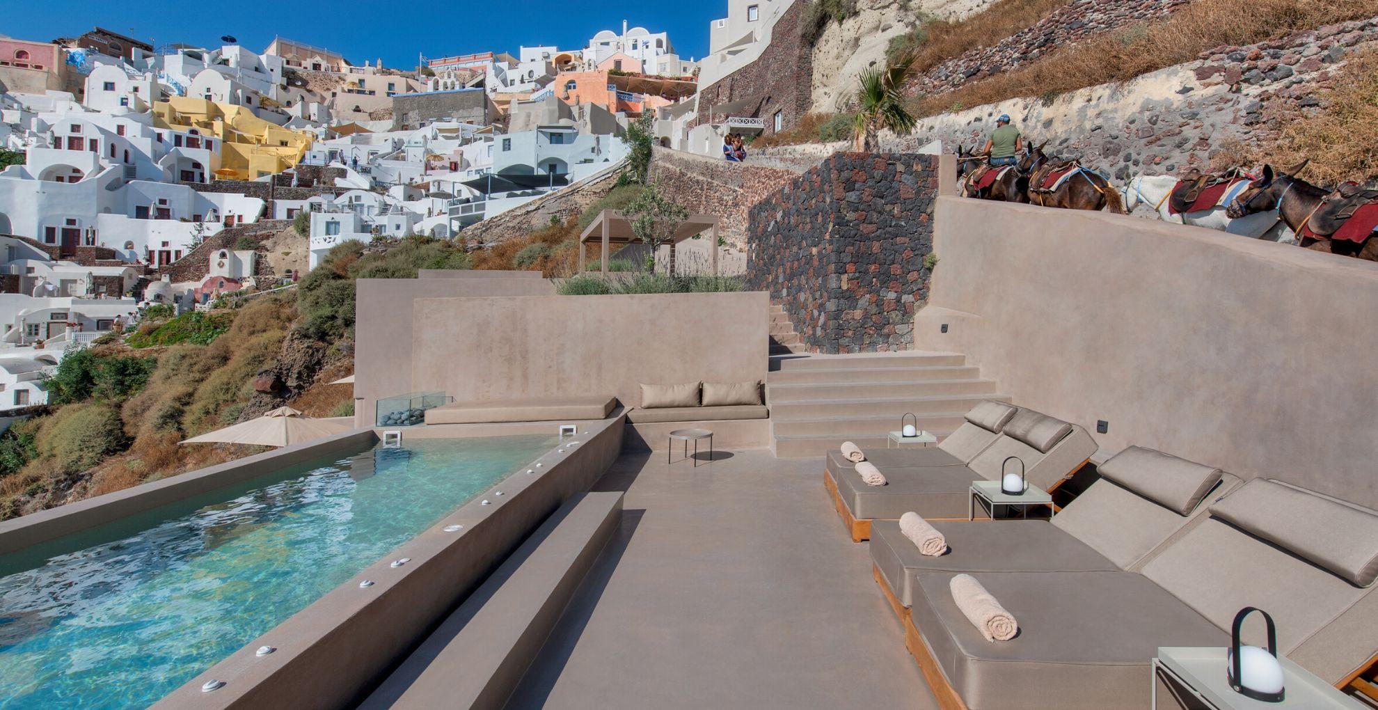 Old Castle Oia Villa Exterior photo