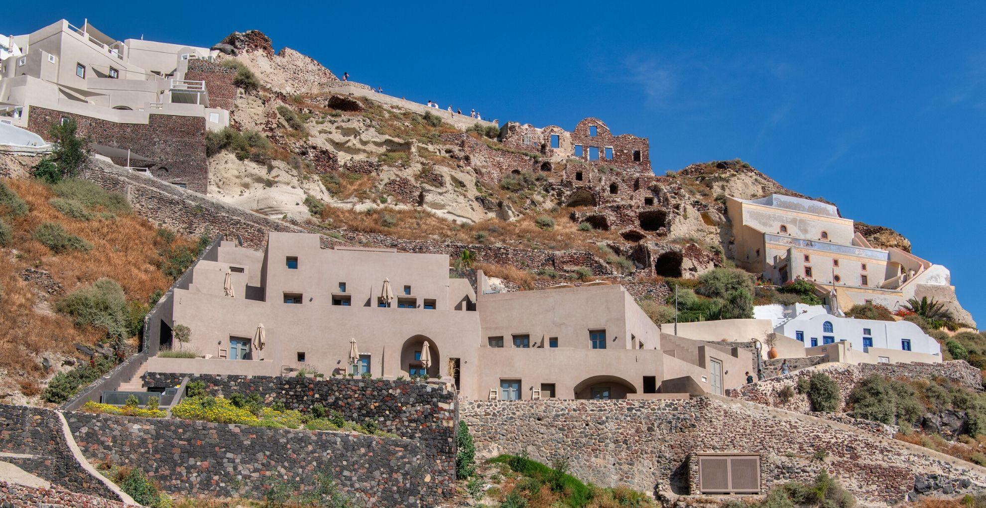 Old Castle Oia Villa Exterior photo